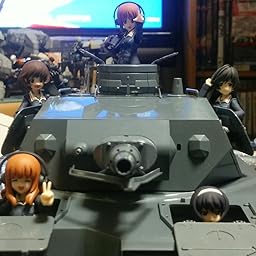 Amazon.co.jp: figma ガールズ&パンツァー Vehicles IV号戦車D型 本戦